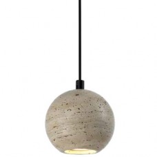 Φωτιστικό Κρεμαστό με ντουί GU10 από Μάρμαρο Τραβερτίνη 4087